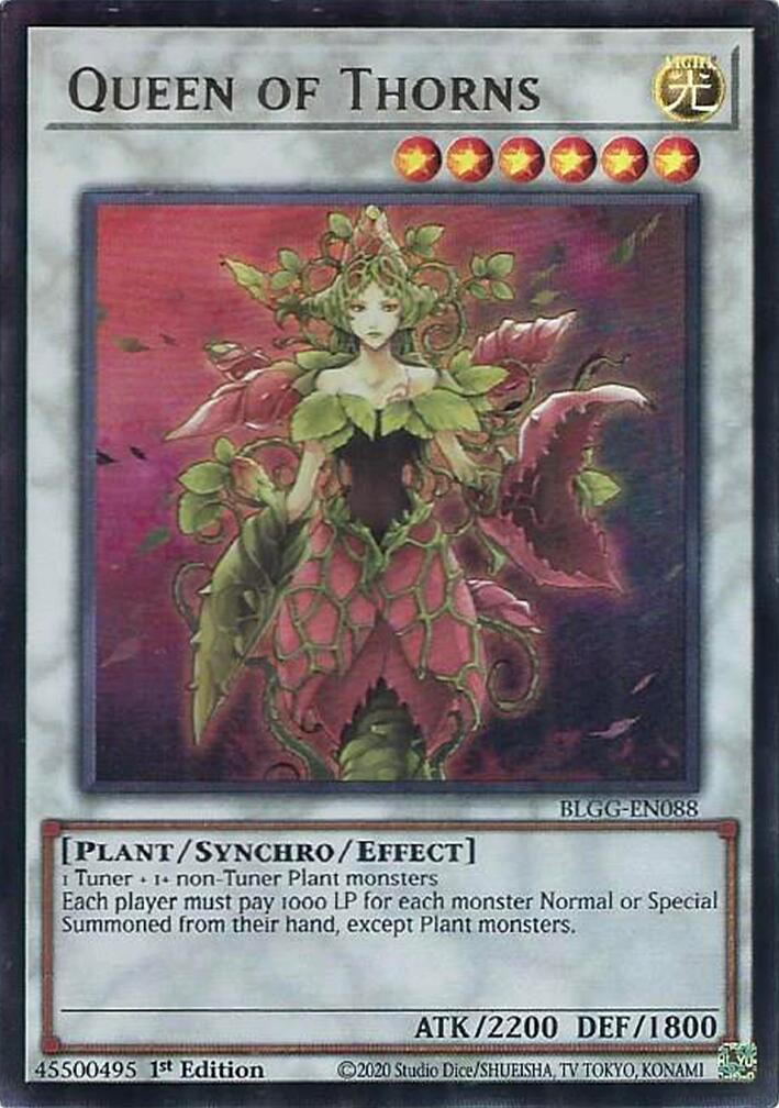 Queen of Thorns [BLGG-EN088] Ultra Rare | Chromatic Games