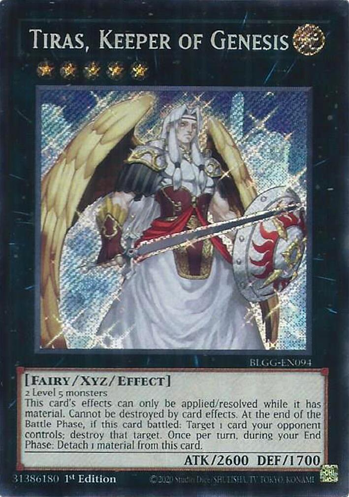 Tiras, Keeper of Genesis [BLGG-EN094] Secret Rare | Chromatic Games