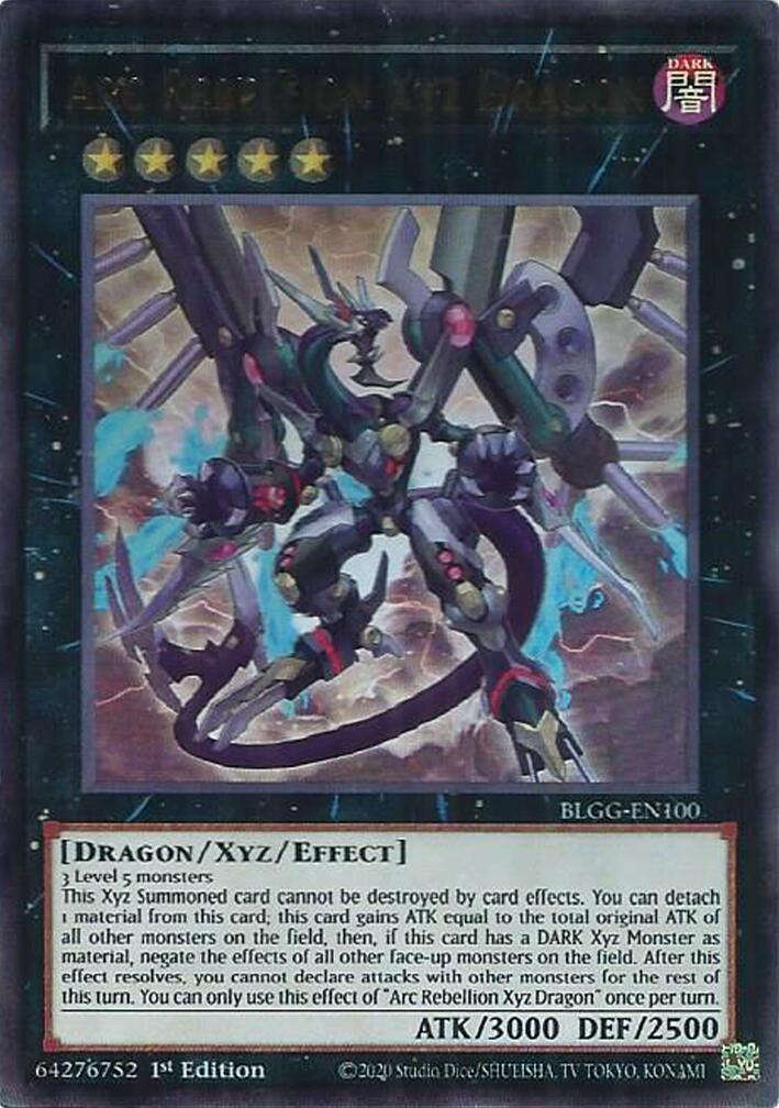 Arc Rebellion Xyz Dragon [BLGG-EN100] Ultra Rare | Chromatic Games