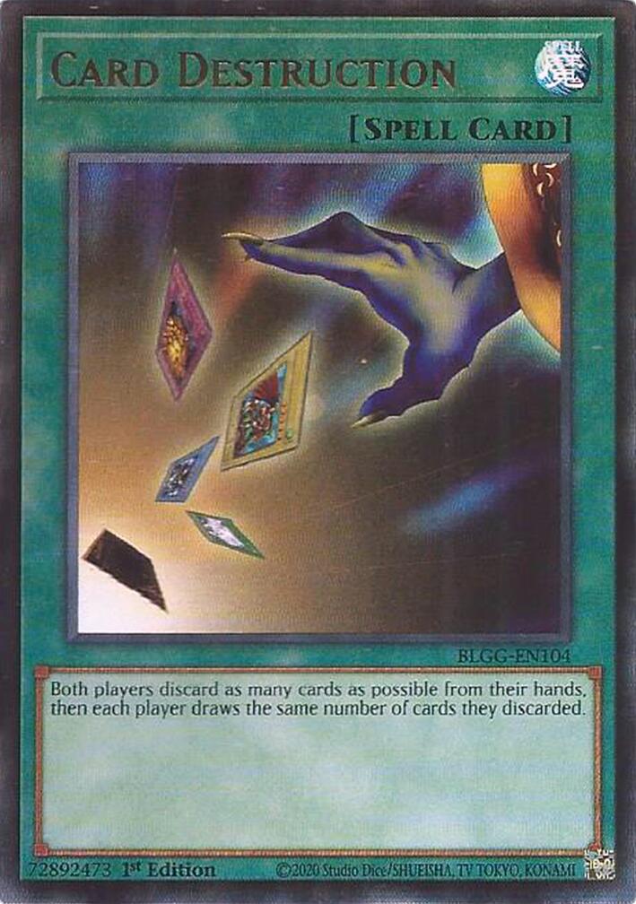 Card Destruction [BLGG-EN104] Ultra Rare | Chromatic Games