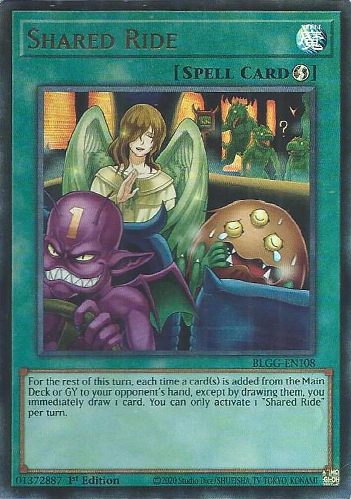 Shared Ride [BLGG-EN108] Ultra Rare | Chromatic Games