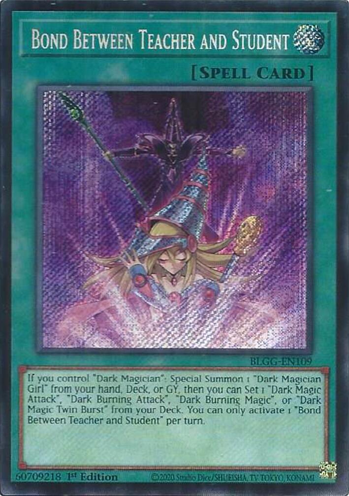 Bond Between Teacher and Student [BLGG-EN109] Secret Rare | Chromatic Games