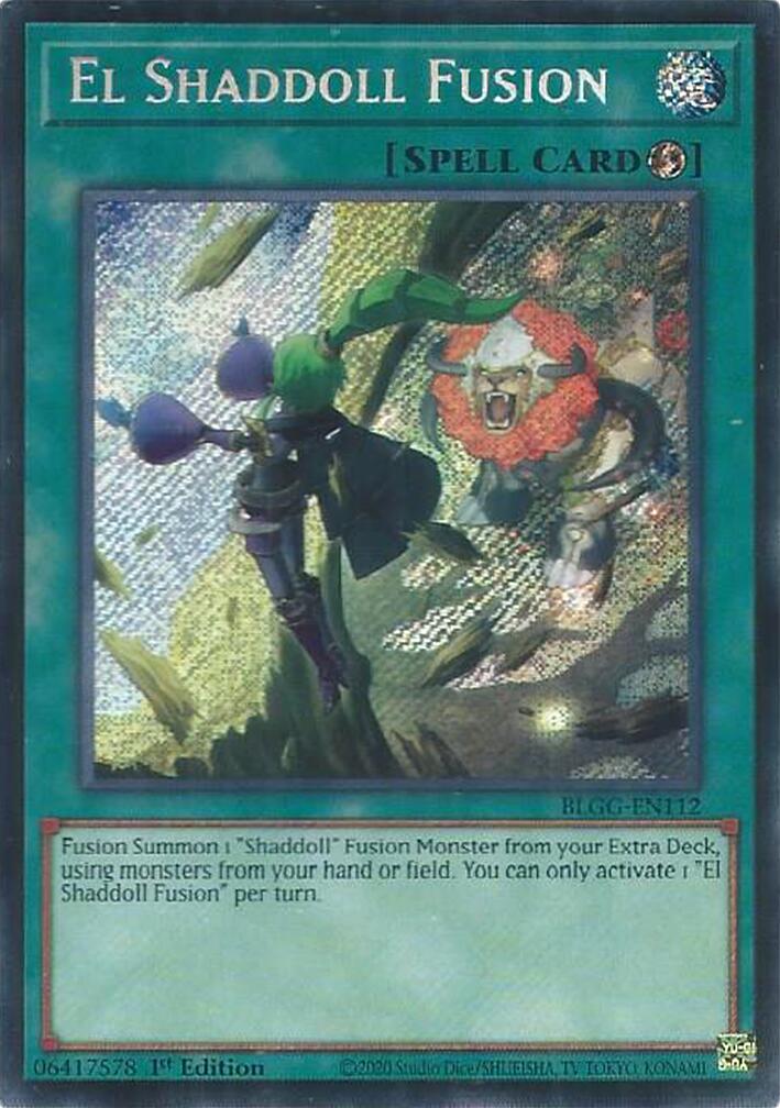El Shaddoll Fusion [BLGG-EN112] Secret Rare | Chromatic Games