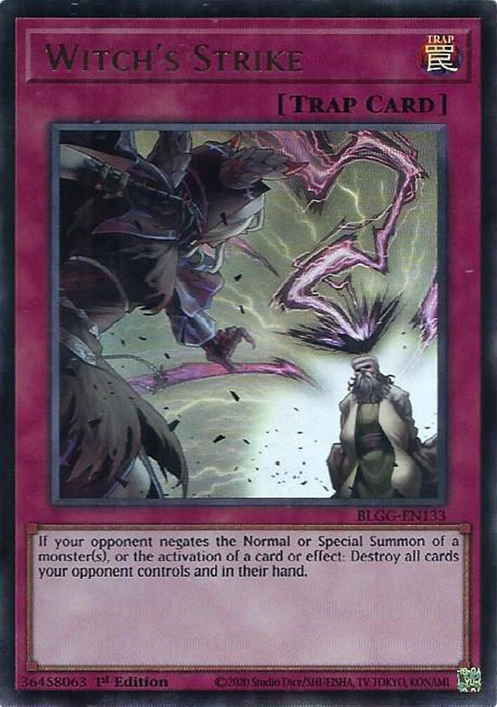 Witch's Strike [BLGG-EN133] Ultra Rare | Chromatic Games