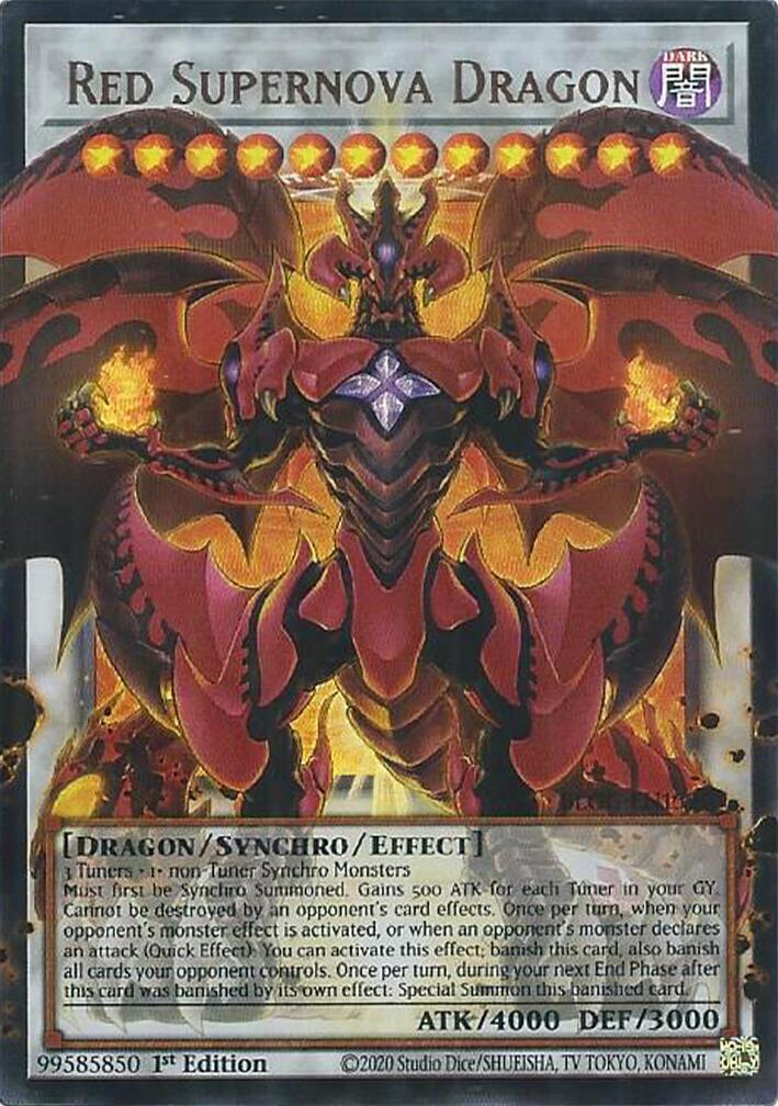 Red Supernova Dragon [BLGG-EN139] Ultra Rare | Chromatic Games