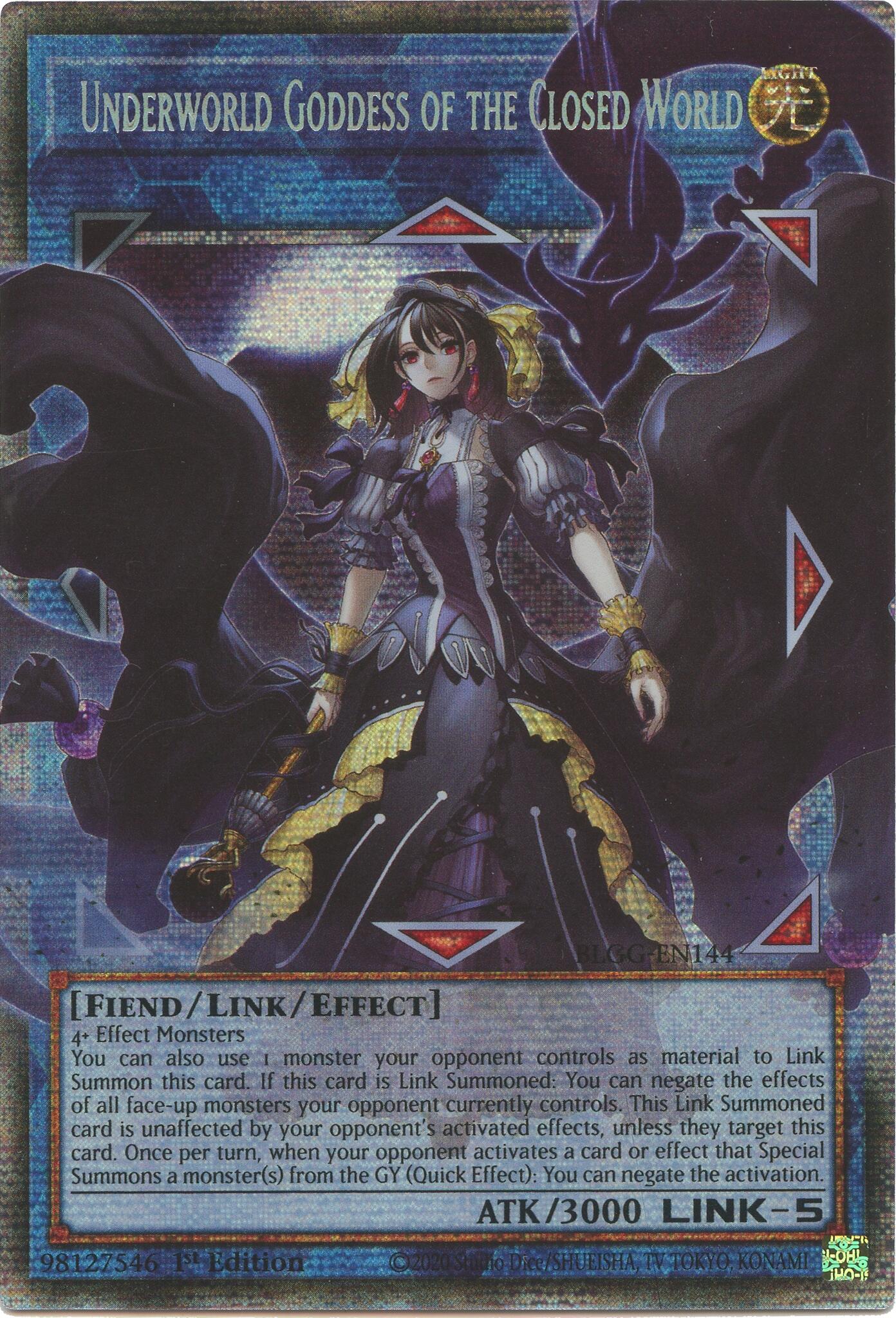Underworld Goddess of the Closed World (Starlight Rare) [BLGG-EN144] Starlight Rare | Chromatic Games