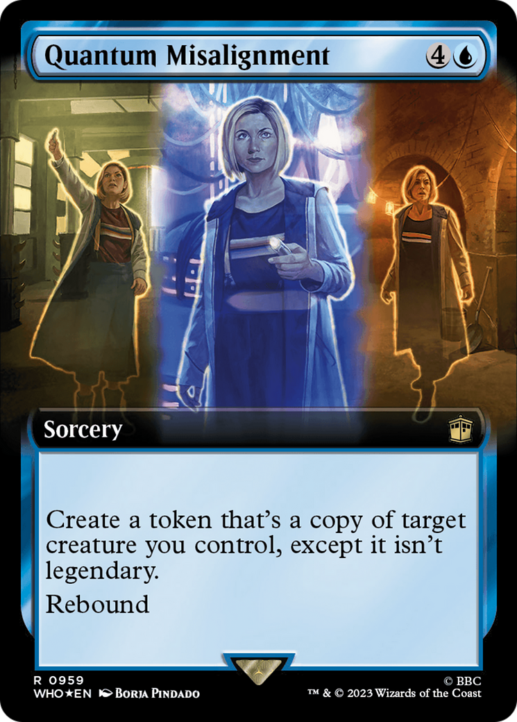 Quantum Misalignment (Extended Art) (Surge Foil) [Doctor Who] | Chromatic Games