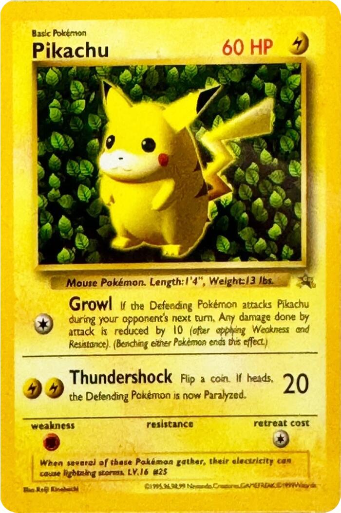 Pikachu (Corocoro Grey Star) [Player Placement Trainer Promos] | Chromatic Games
