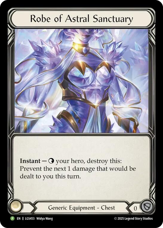 Robe Of Astral Sanctuary [LGS453] (Promo)  Cold Foil | Chromatic Games