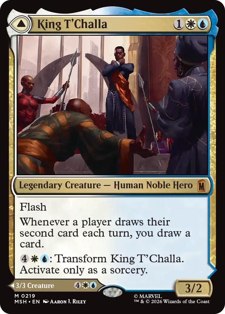King T'Challa [Marvel Super Heroes] | Chromatic Games