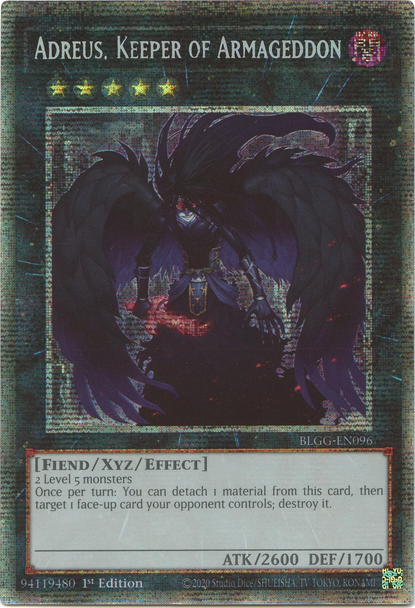 Adreus, Keeper of Armageddon (Starlight Rare) [BLGG-EN096] Starlight Rare | Chromatic Games