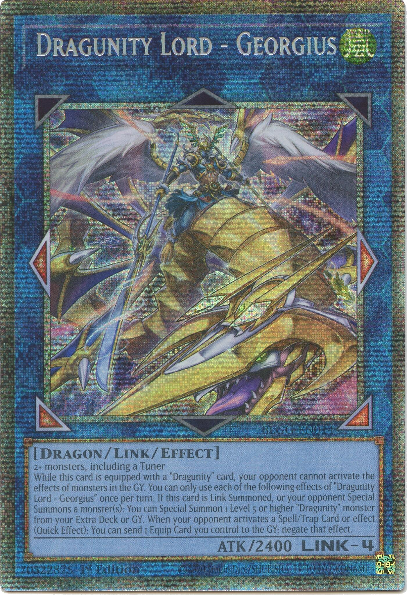 Dragunity Lord - Georgius (Starlight Rare) [BLGG-EN014] Starlight Rare | Chromatic Games