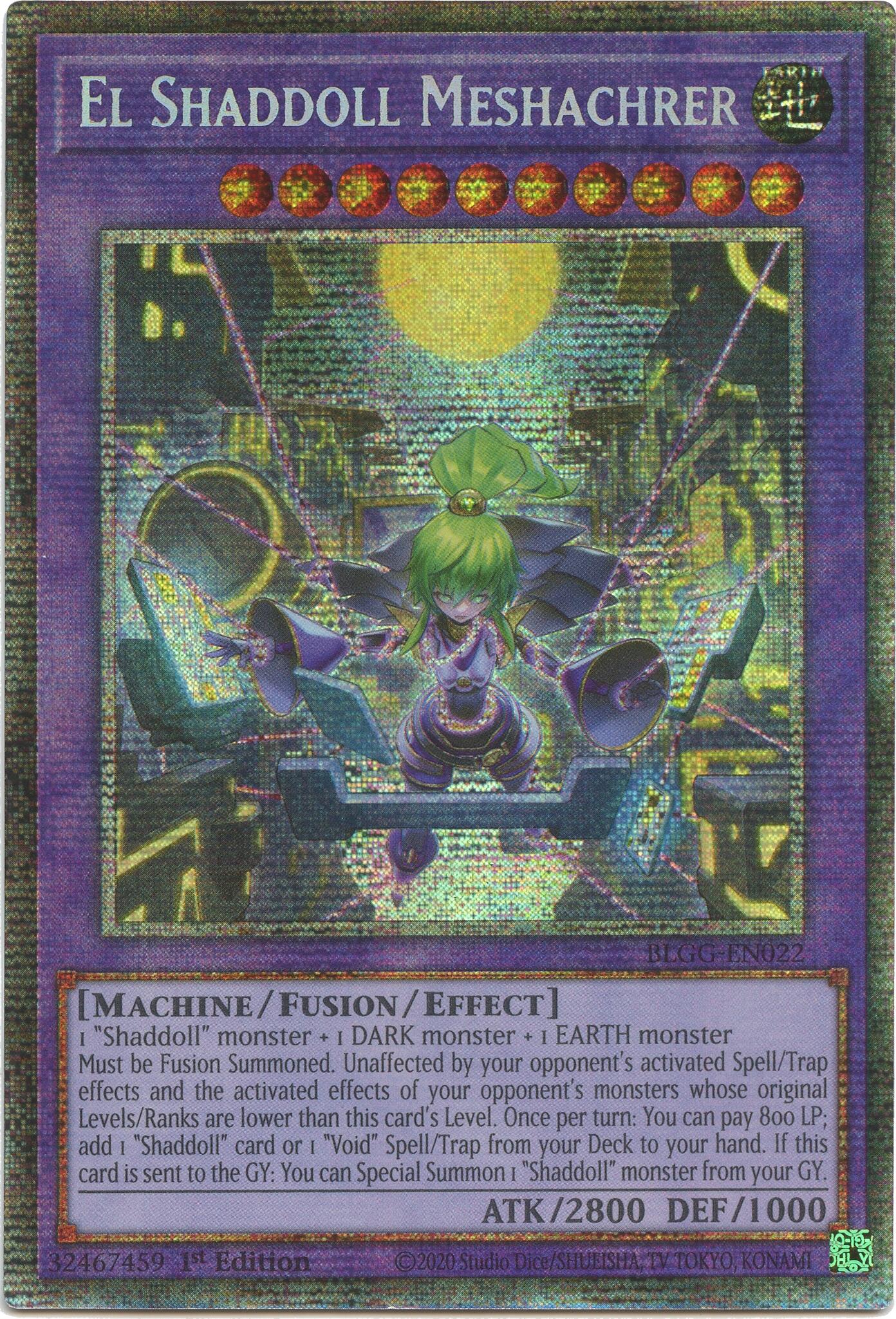 El Shaddoll Meshachrer (Starlight Rare) [BLGG-EN022] Starlight Rare | Chromatic Games
