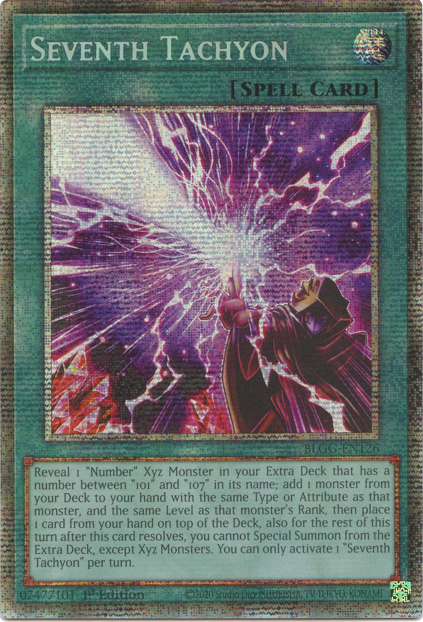 Seventh Tachyon (Starlight Rare) [BLGG-EN126] Starlight Rare | Chromatic Games
