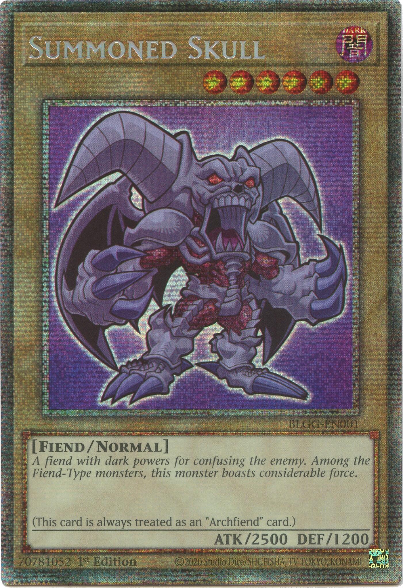 Summoned Skull (Starlight Rare) [BLGG-EN001] Starlight Rare | Chromatic Games