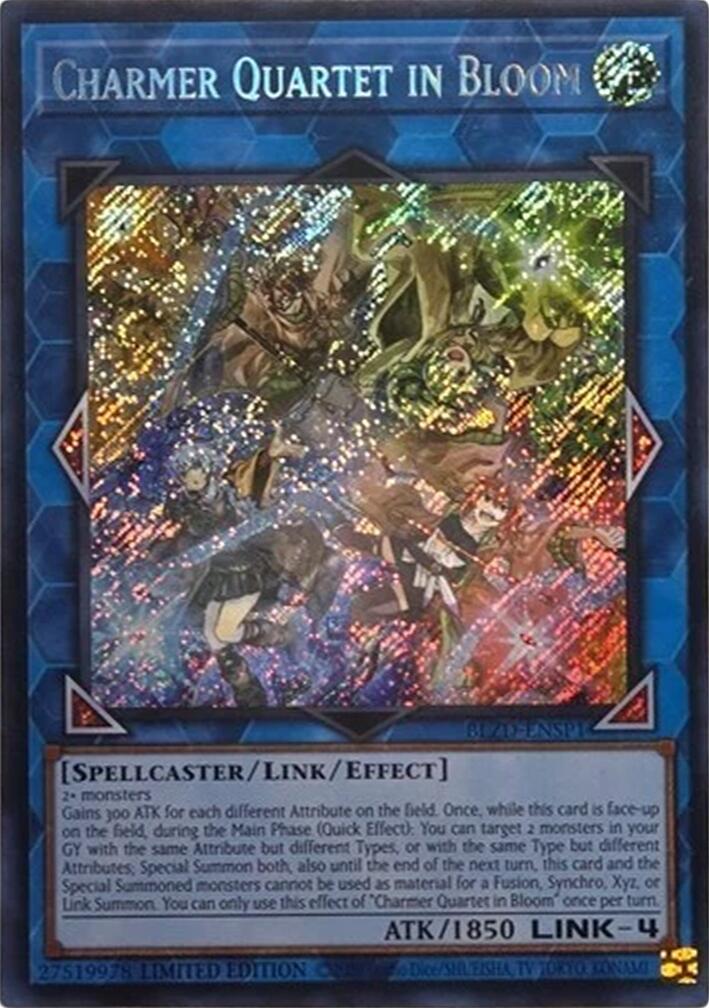 Charmer Quartet in Bloom (Secret Rare) [BLZD-ENSP1] Secret Rare | Chromatic Games