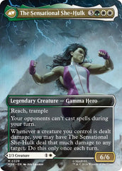 Jennifer Walters // The Sensational She-Hulk (Borderless) (0328) [Marvel Super Heroes] | Chromatic Games