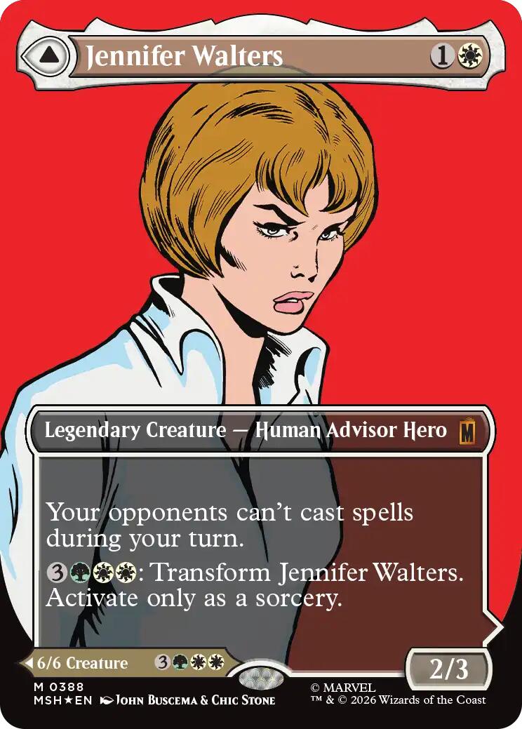 Jennifer Walters // The Sensational She-Hulk (Borderless) (0388) [Marvel Super Heroes] | Chromatic Games