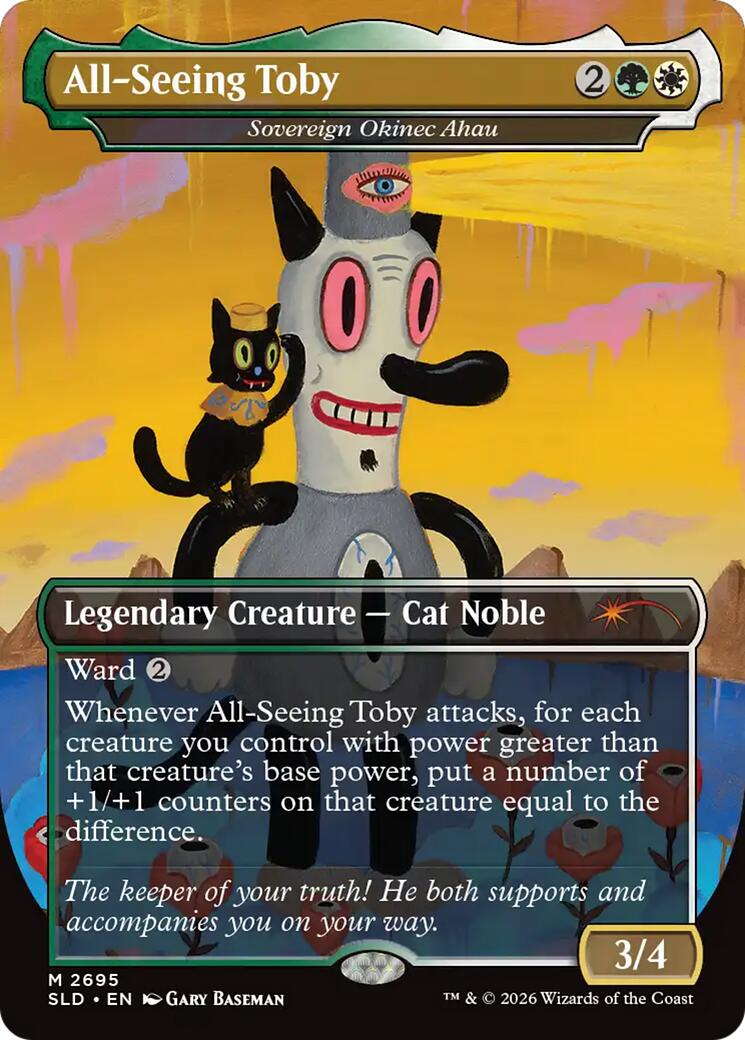 All-Seeing Toby - Sovereign Okinec Ahau [Secret Lair Drop Series] | Chromatic Games