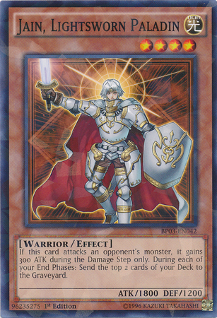 Jain, Lightsworn Paladin [BP03-EN042] Shatterfoil Rare | Chromatic Games