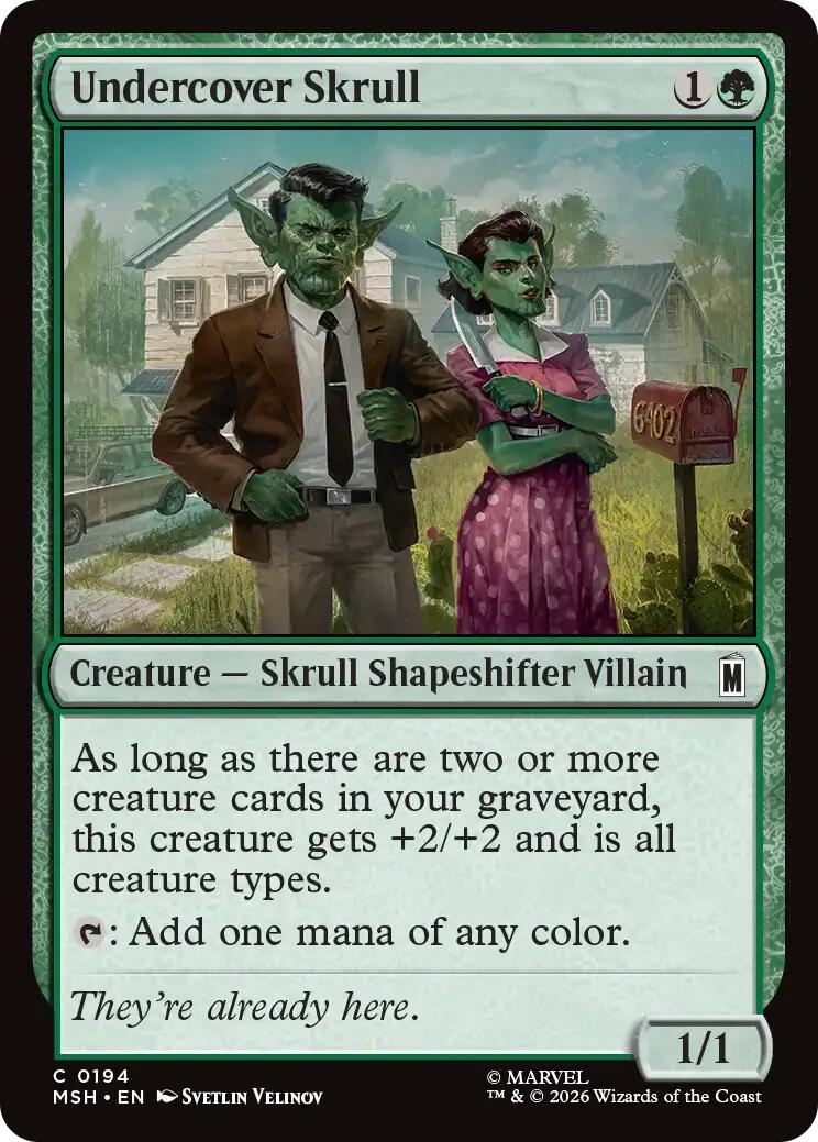 Undercover Skull [Marvel Super Heroes] | Chromatic Games