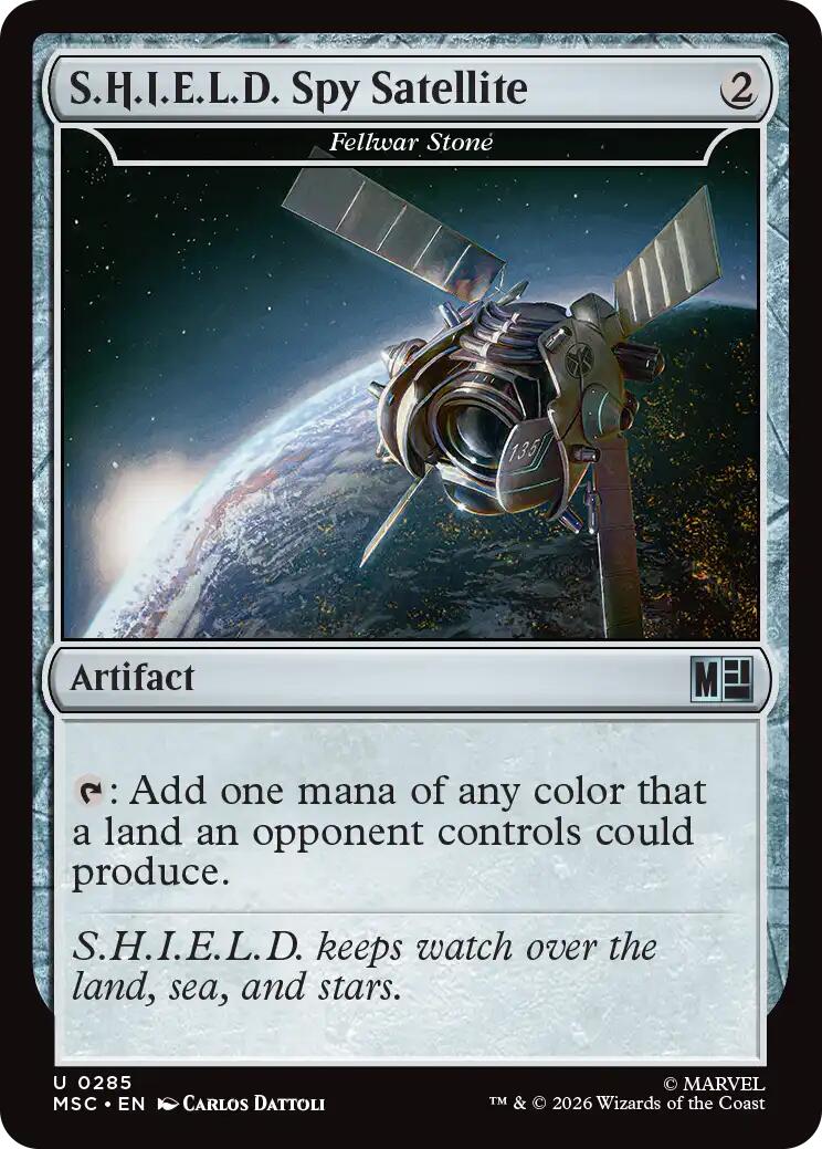 S.H.I.E.L.D. Spy Satellite - Fellwar Stone [Marvel Super Heroes Commander] | Chromatic Games