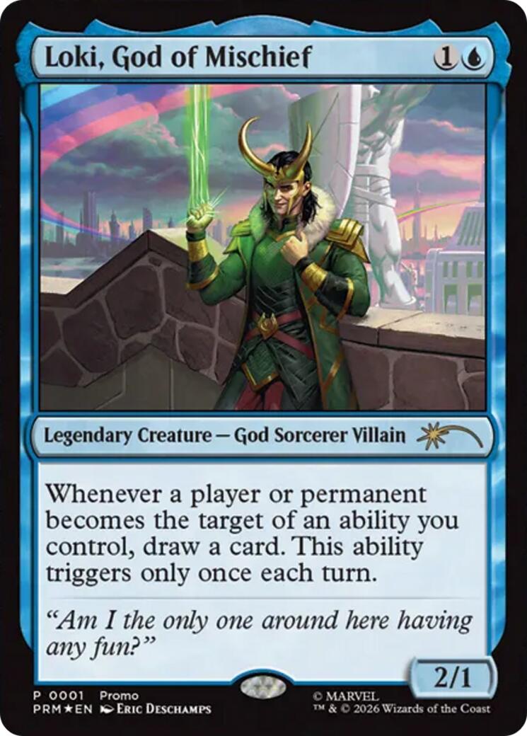 Loki, God of Mischief [Media Promos] | Chromatic Games
