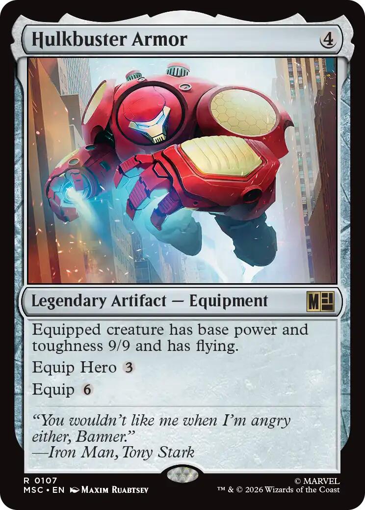 Hulkbuster Armor (Surge Foil) [Marvel Super Heroes Commander] | Chromatic Games