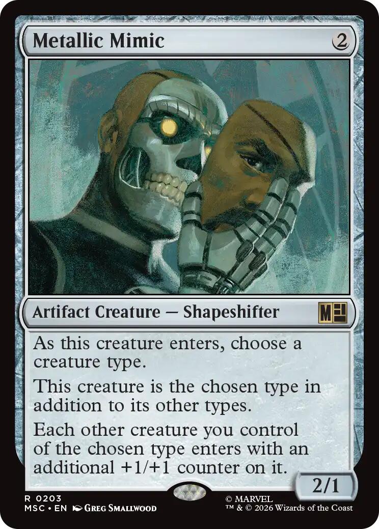 Metallic Mimic (Surge Foil) [Marvel Super Heroes Commander] | Chromatic Games