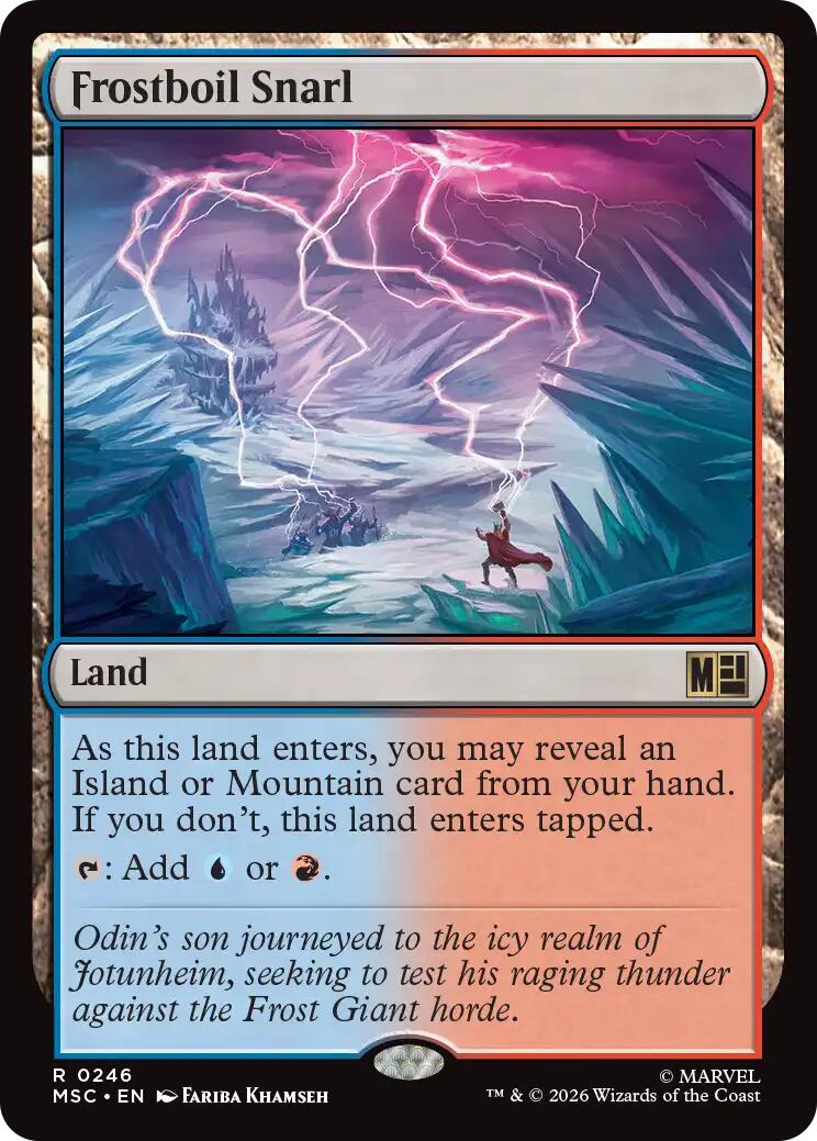 Frostboil Snarl (Surge Foil) [Marvel Super Heroes Commander] | Chromatic Games
