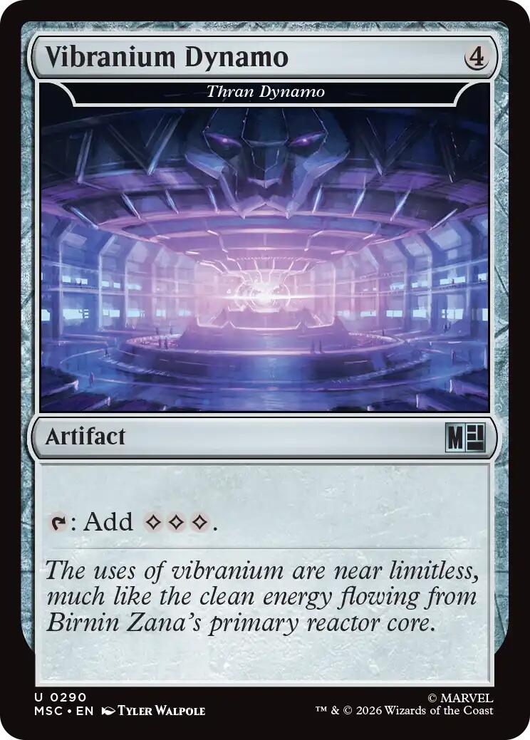 Vibranium Dynamo - Thran Dynamo [Marvel Super Heroes Commander] | Chromatic Games