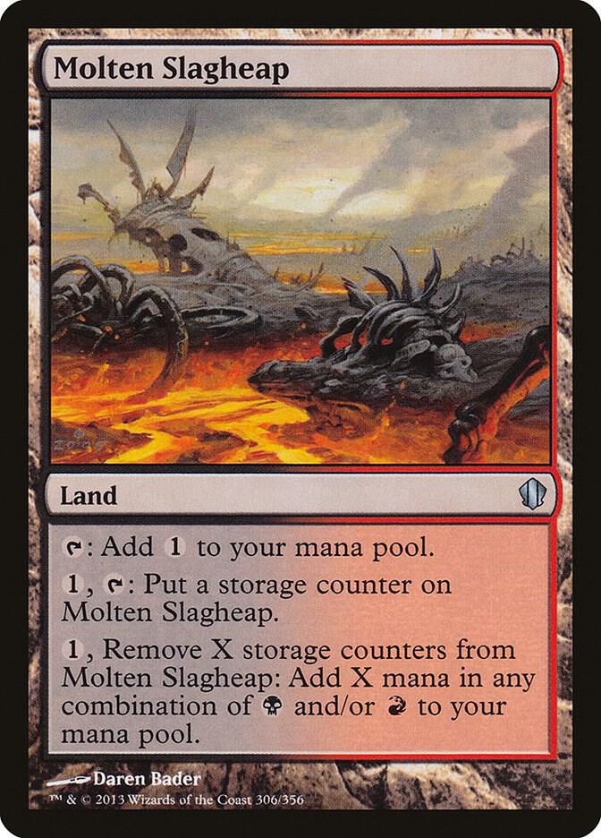 Molten Slagheap 306/356 (Commander 2013)  | Chromatic Games