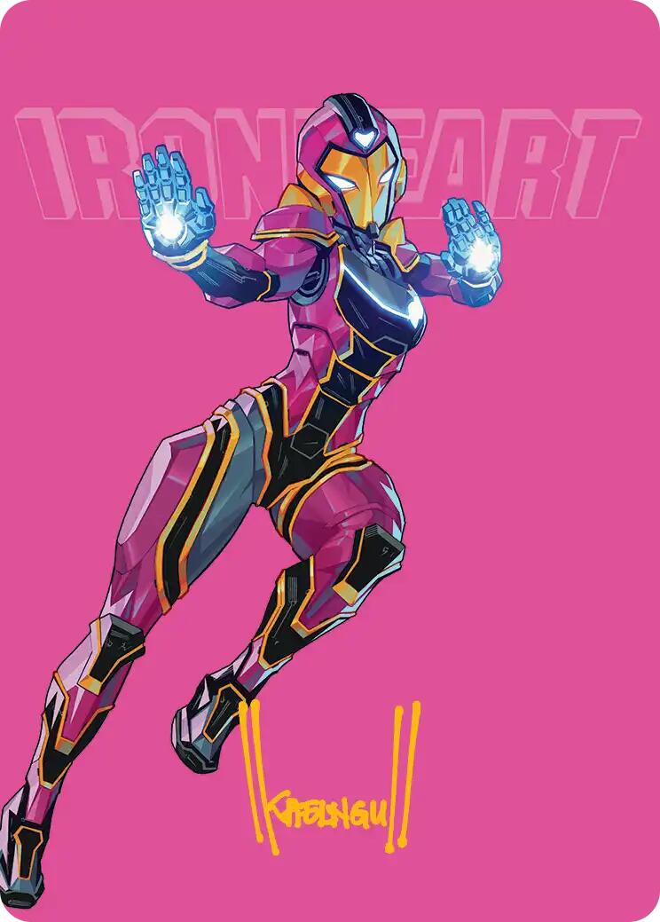 Ironheart, Clever Champion Art Card (Gold-Stamped Signature) [Marvel Super Heroes Art Series] | Chromatic Games