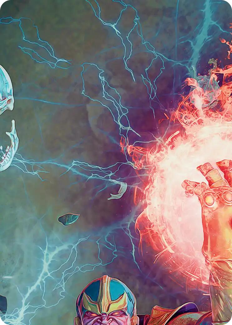 Thanos, the Mad Titan Art Card (2/9) [Marvel Super Heroes Art Series] | Chromatic Games