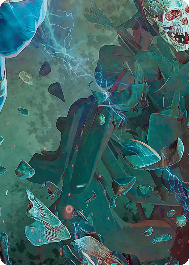 Thanos, the Mad Titan Art Card (6/9) [Marvel Super Heroes Art Series] | Chromatic Games