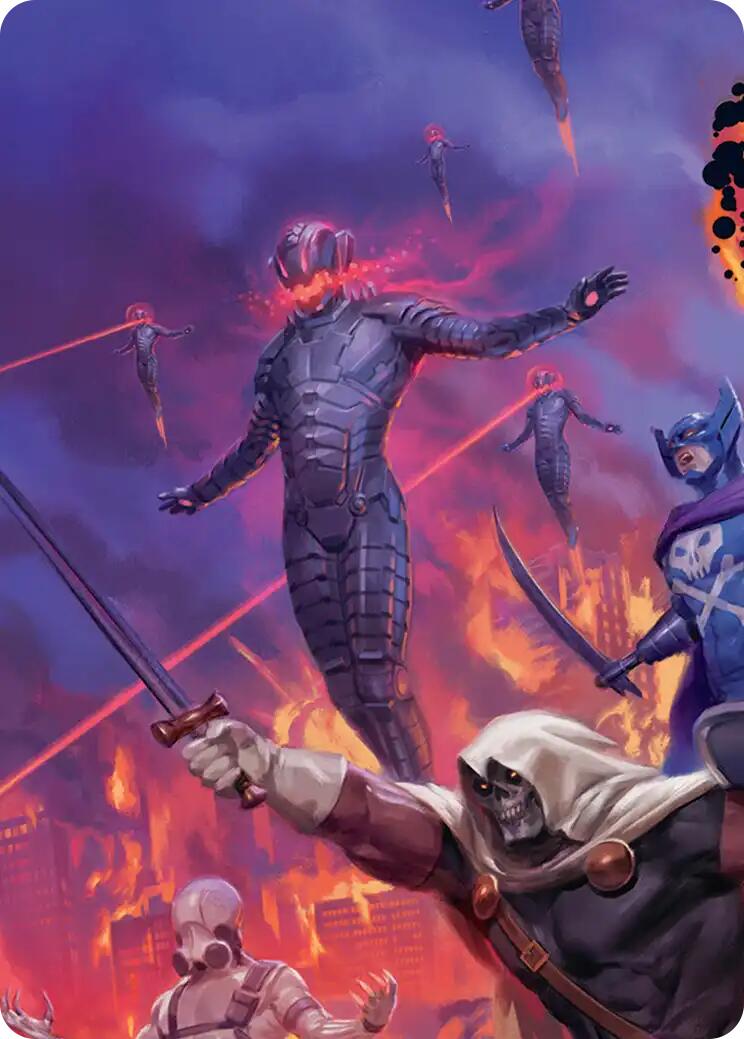 Ultron, Machine Overlord Art Card [Marvel Super Heroes Art Series] | Chromatic Games
