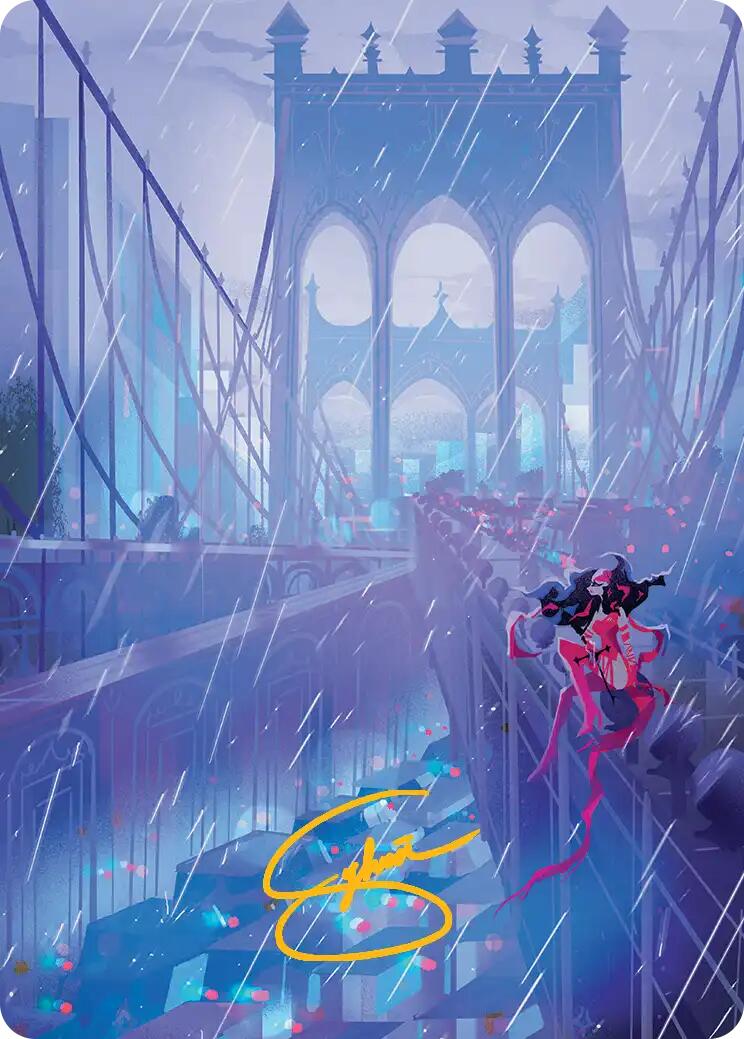 Swamp Art Card (Gold-Stamped Signature) [Marvel Super Heroes Art Series] | Chromatic Games