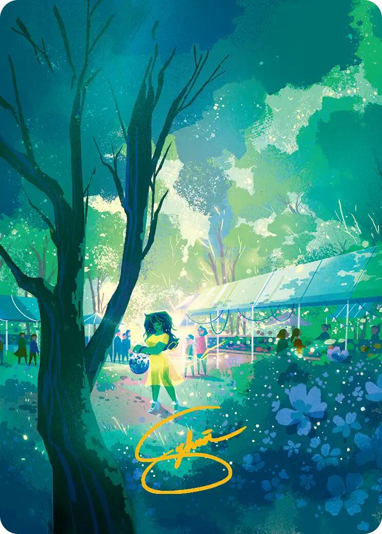 Forest Art Card (Gold-Stamped Signature) [Marvel Super Heroes Art Series] | Chromatic Games
