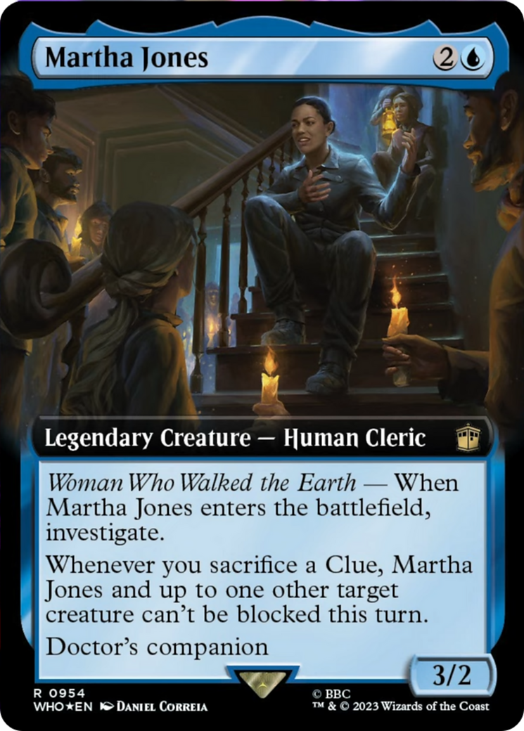 Martha Jones (Extended Art) (Surge Foil) [Doctor Who] | Chromatic Games