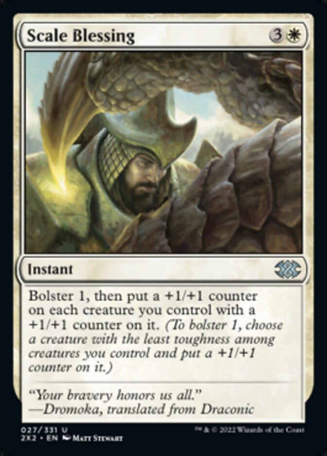 Scale Blessing [Double Masters 2022] | Chromatic Games
