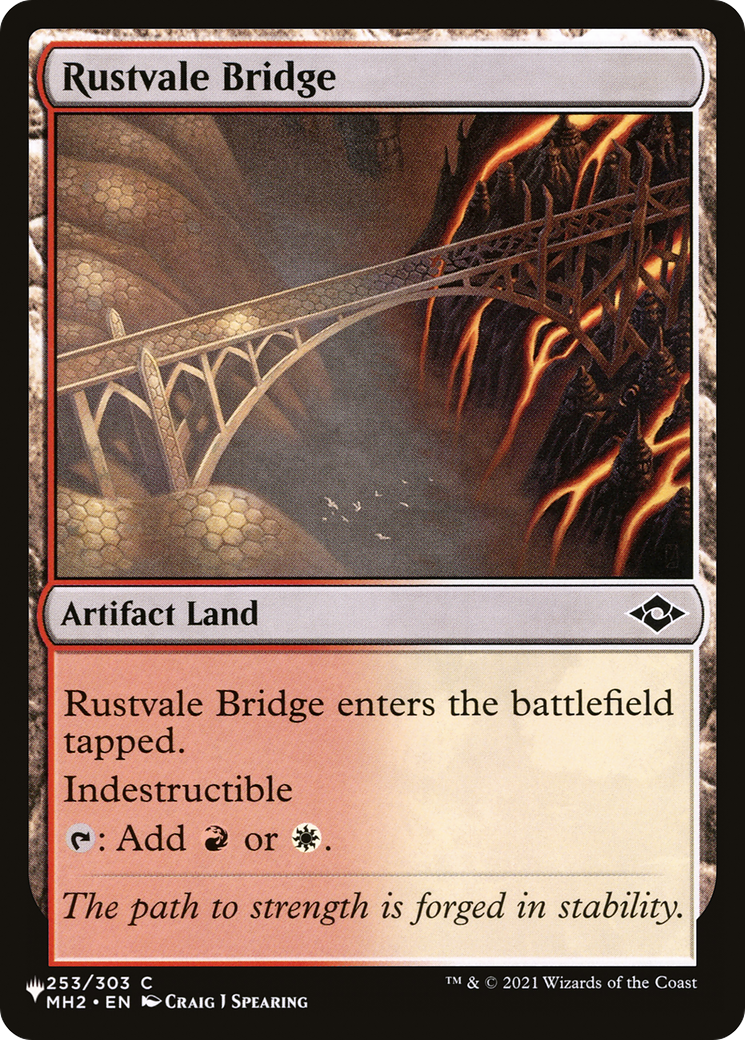 Rustvale Bridge [The List Reprints] | Chromatic Games