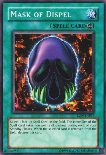 Mask of Dispel [LON-EN017] Super Rare | Chromatic Games