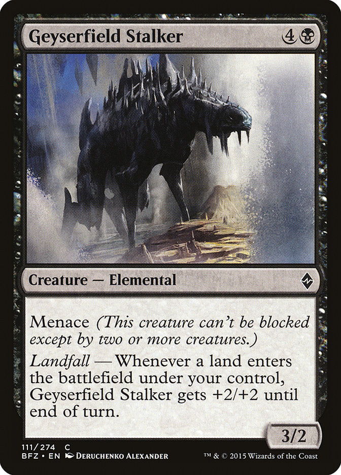 Geyserfield Stalker 111/274 (Battle for Zendikar)  | Chromatic Games