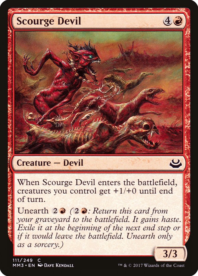 Scourge Devil 111/249 (Modern Masters 2017)  | Chromatic Games