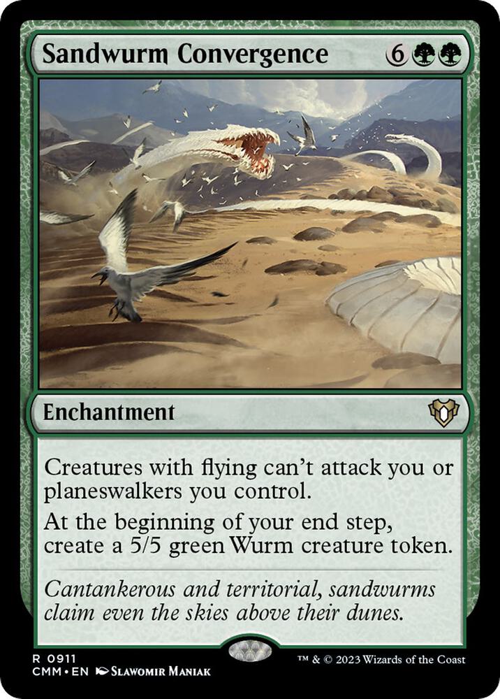 Sandwurm Convergence 911/451 (Commander Masters)  | Chromatic Games