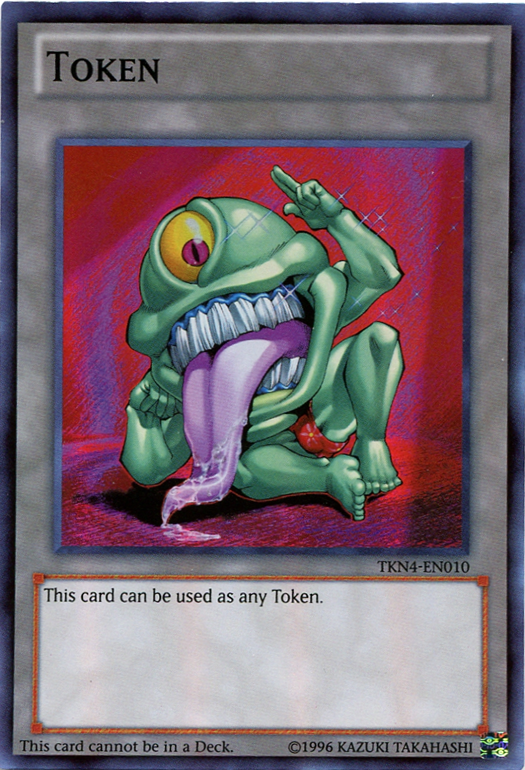 Ojama Token (Green) [TKN4-EN010] Super Rare | Chromatic Games