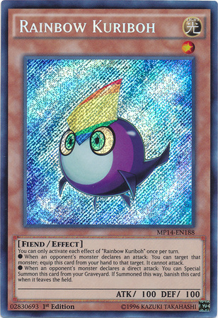 Rainbow Kuriboh [MP14-EN188] Secret Rare | Chromatic Games