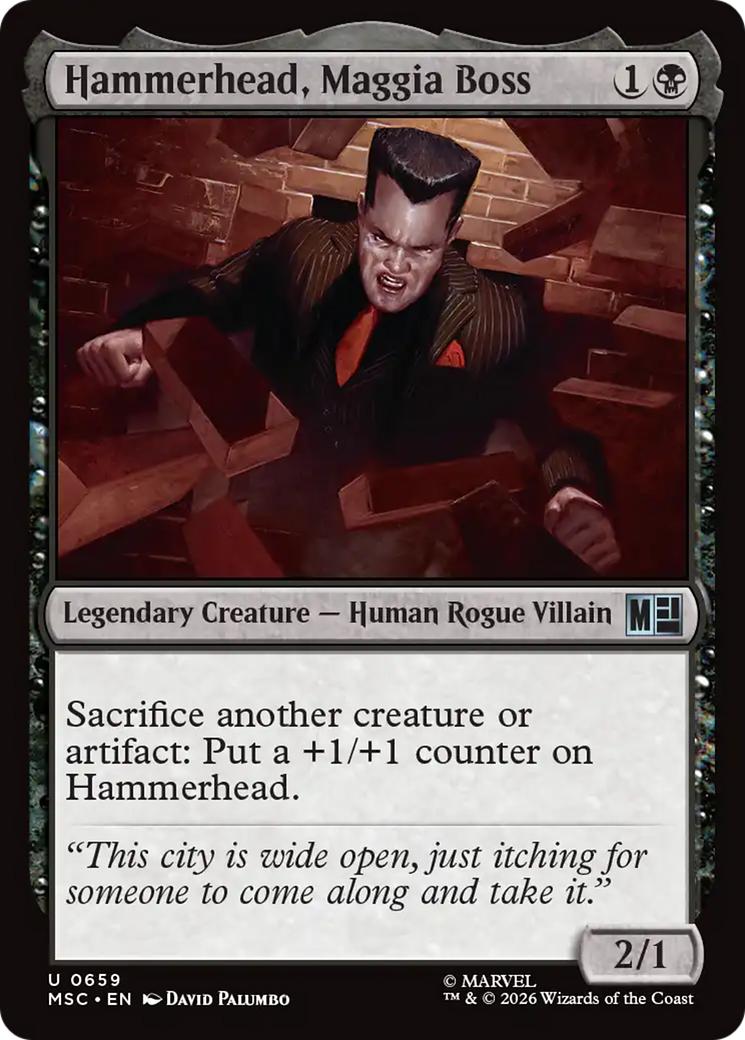Hammerhead, Maggia Boss [Marvel Super Heroes Commander] | Chromatic Games