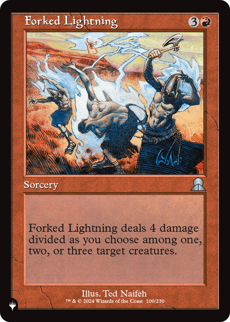 Forked Lightning [The List Reprints] | Chromatic Games