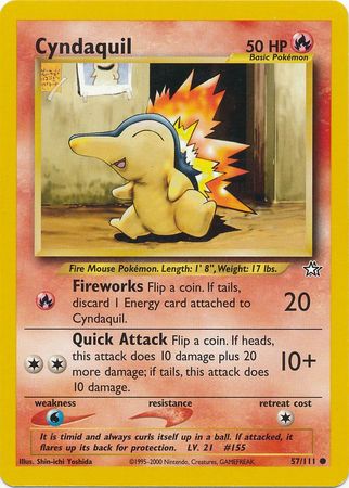 Cyndaquil (57/111) [Neo Genesis Unlimited] | Chromatic Games